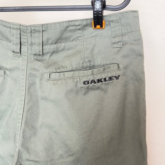 Vintage Y2K Oakley Olive Green Shorts - Picture 2 of 12